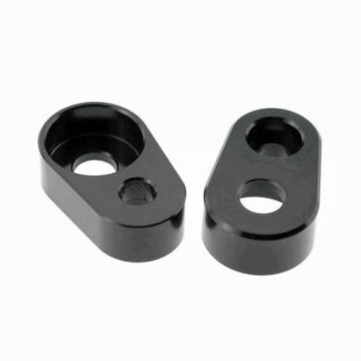 Adaptér pro montáž blinkrů RIZOMA pro motocykly DUCATI, YAMAHA, MV AGUSTA, černý (sada)